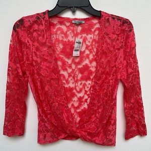Charlotte Russe Small Coverup Blouse